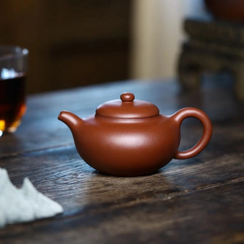 紫砂壶宜兴名家纯手工原矿大子冶石瓢壶功夫茶具泡茶壶年货