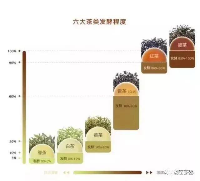 六大茶类品类区分详解