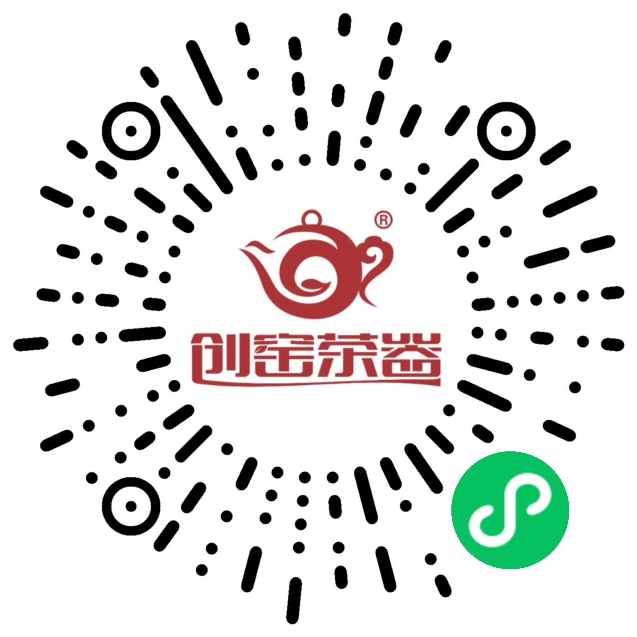 创窑茶器茶具商城小程序码