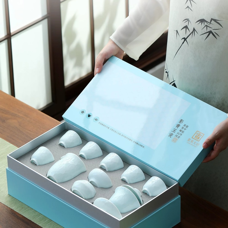 家用功夫茶具套装，商务送礼茶具礼盒套组