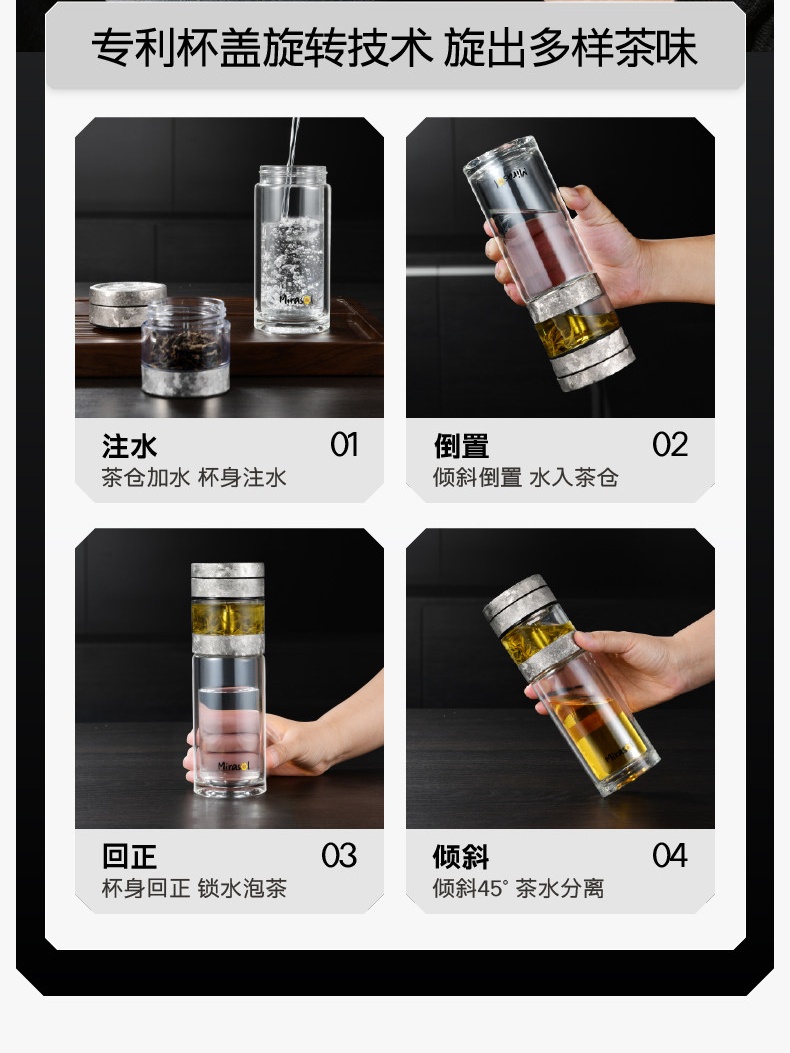 米拉索 MBP‑380‑2 密封防漏测试，倒置不漏水随身放包安全