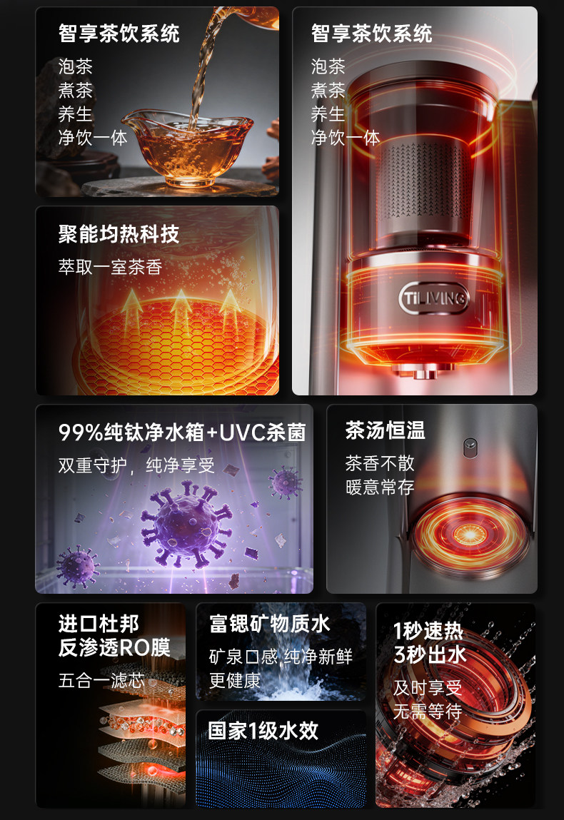 智享茶饮系统 聚能均热茶汤恒温