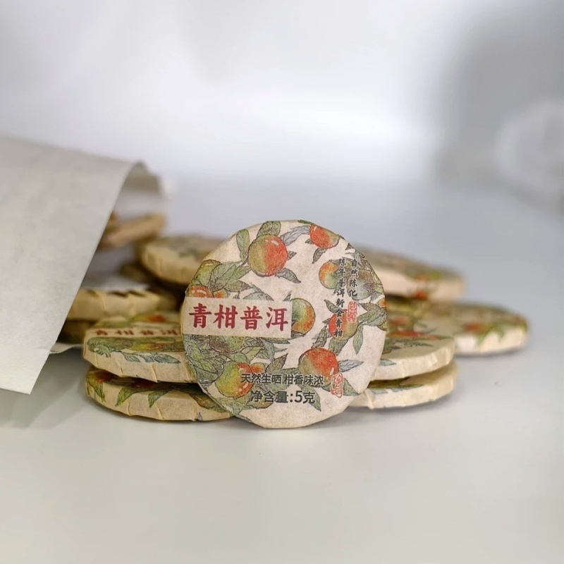 1279青柑普洱茶小饼5克