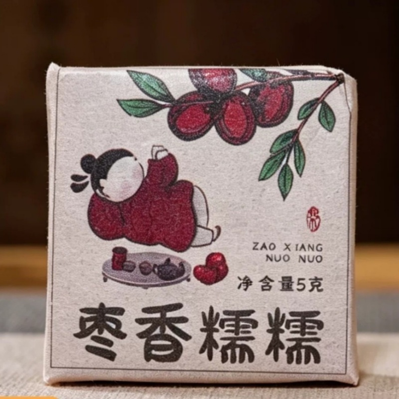 1299枣香糯糯茶方片5克