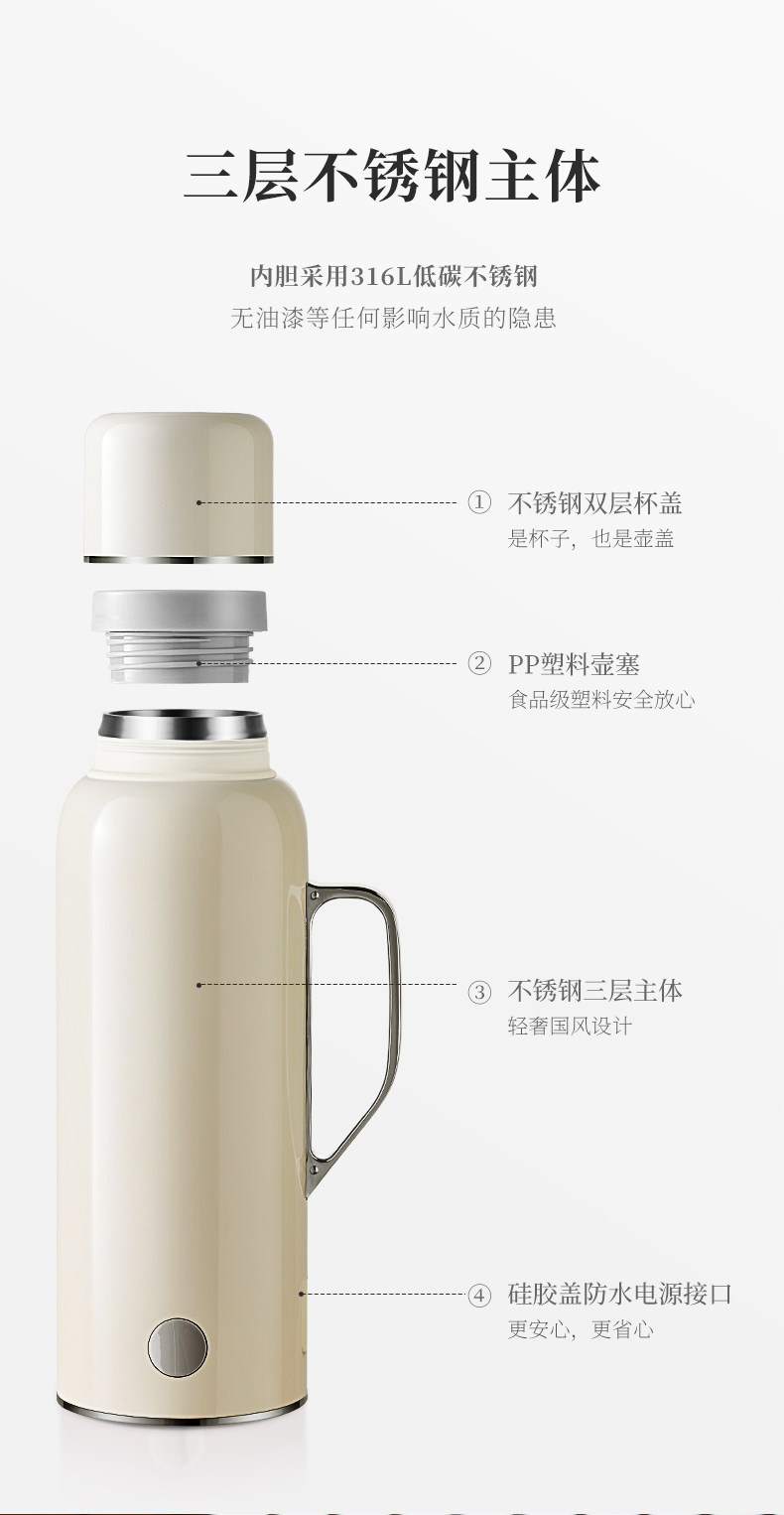 bargaim铂年MINI‑02A 容量参数示意