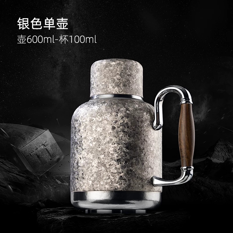 samadoyo尚明Ti03纯钛焖茶壶 星钻银配色展示